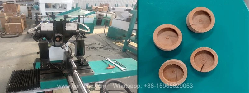 Wood Caps Making Machine cnc turning lathe (3)