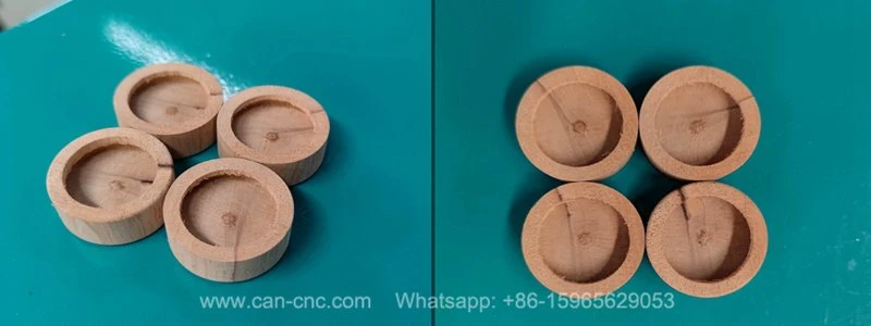 Wood Caps Making Machine cnc turning lathe (4)