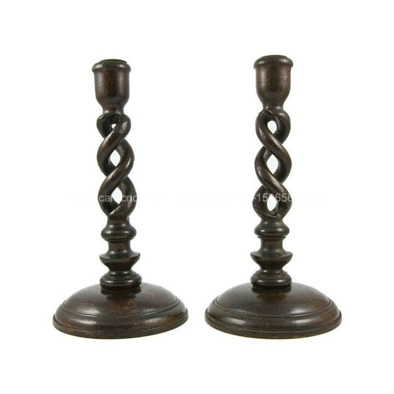 wood candle holders turning projects (8)