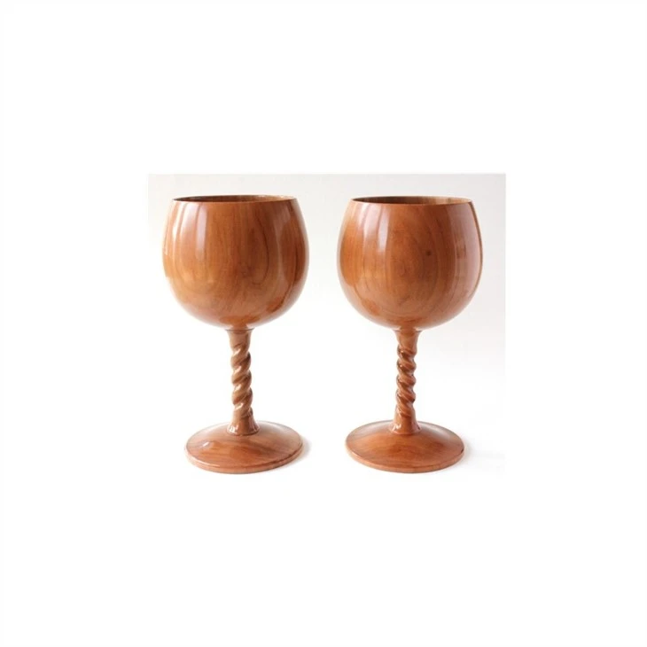 wood turned goblets lathe cnc machine (1)