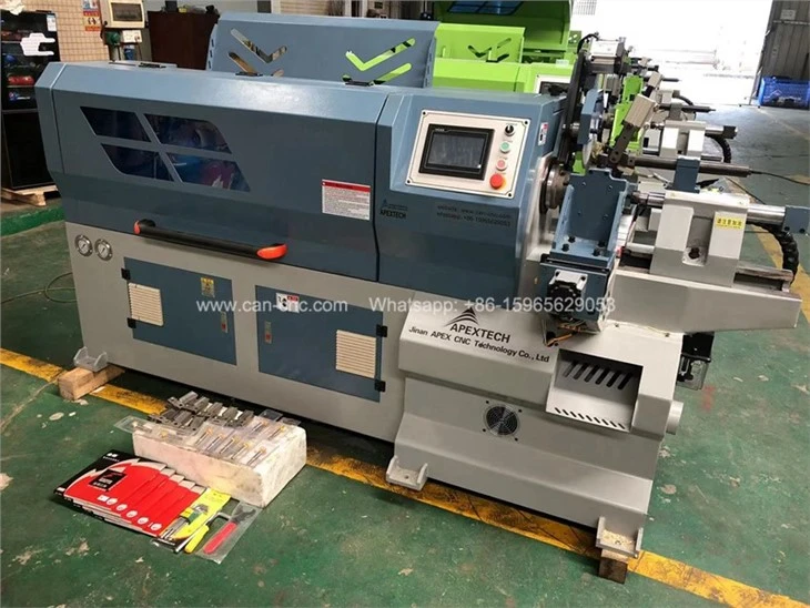 cosmetic wooden cap making lathe (2)