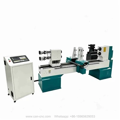 เครื่องกลึงไม้ CNC อัตโนมัติ 2 แกน
